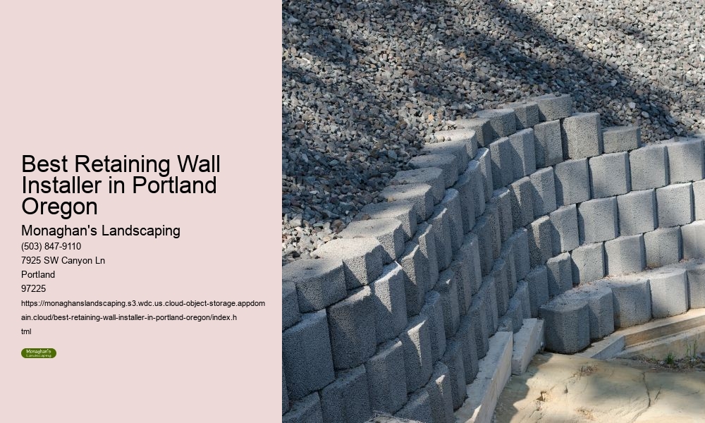 Best Retaining Wall Installer in Portland Oregon